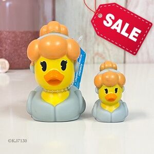 Duckalooz Disney Cinderella Rubber Duck Duckie Jeep Ducking Set X2 NEW